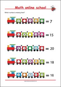 Addition up to 20 - 1st Grade Math Worksheet – Free Printable PDF for Kids