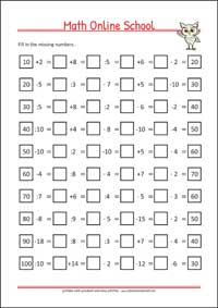 Division - Free Printable 2nd Grade Math Worksheet for Kids