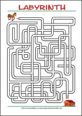 Printable Maze for Kids