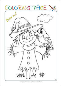 Printable Coloring Pages - MyHomeSchoolMath