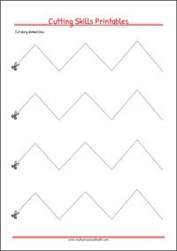 Printable Templates - Cutting out - Fine Motor skills