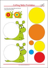 Printable Templates - Cutting out - Fine Motor skills