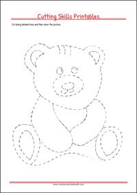 Printable Templates - Cutting out - Fine Motor skills