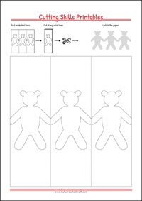 Printable Templates - Cutting out - Fine Motor skills