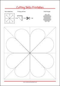 Printable Templates - Cutting out - Fine Motor skills