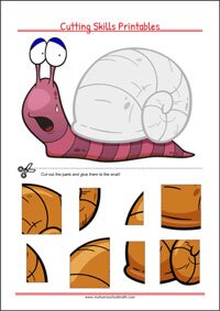 Printable Templates - Cutting out - Fine Motor skills