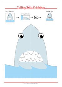 Printable Templates - Cutting out - Fine Motor skills