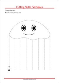 Printable Templates - Cutting out - Fine Motor skills