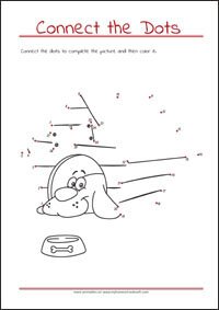Connect the Dots - Dot to dot Worksheet - Free Printables for Kids