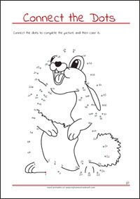 Connect the Dots - Dot to dot Worksheet - Free Printables for Kids
