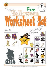 Free Printable Halloween Activity Book (Ages 7+) PDF