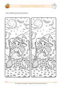 Free Printable Halloween Activity Book (Ages 7+) PDF