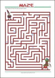 Free Printable Maze for Kids- Find your way through...