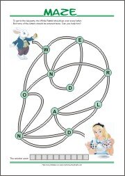 Free Printable Maze for Kids- Find your way through...