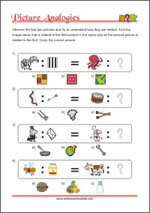 Picture Analogies for children - Visual Thinking and Logical Reasoning Skills