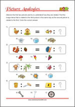 Picture Analogies for children - Visual Thinking and Logical Reasoning Skills