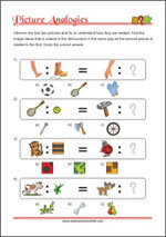 Picture Analogies for children - Visual Thinking and Logical Reasoning Skills