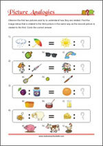 Picture Analogies for children - Visual Thinking and Logical Reasoning Skills