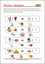 Picture Analogies for children - Visual Thinking and Logical Reasoning Skills