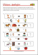 Picture Analogies for children - Visual Thinking and Logical Reasoning Skills