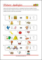 Picture Analogies for children - Visual Thinking and Logical Reasoning Skills
