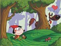 Online Jigsaw Puzzle - Red Riding Hood
