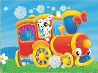 Online Jigsaw Puzzle -  Little Train