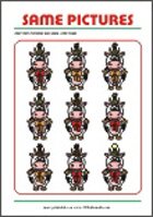 Find two same pictures - Printable Riddle for Kids