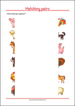Visual Perception & Concentration activities and exercises for kids