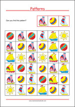 Match the Same - Worksheets To Improve Focus And Visual Attention