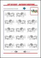 Left-Right - Worksheets To Improve Focus And Visual Attention