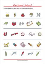 What's wrong here - Worksheets To Improve Focus And Visual Attention