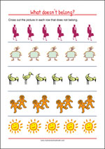 What's wrong here - Worksheets To Improve Focus And Visual Attention