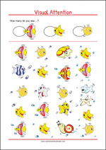 Worksheets To Improve Focus And Visual Attention