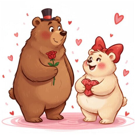 Bears Love - Free Online Block Puzzle Game for Kids