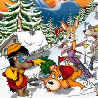 On the Snow - Free Online Jigsaw Puzzle Game for Kids