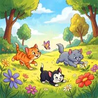 Cats - Free Online Jigsaw Puzzle Game for Kids