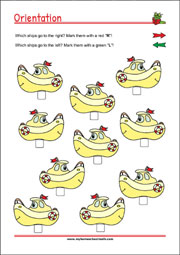Worksheets for practicing cognitive skills (learning, thinking, problem-solving)