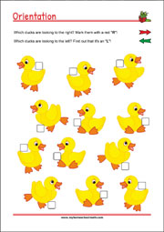 Worksheets for practicing cognitive skills (learning, thinking, problem-solving)