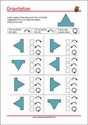 Worksheets for practicing cognitive skills (learning, thinking, problem-solving)