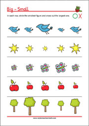 Worksheets for practicing cognitive skills (learning, thinking, problem-solving)