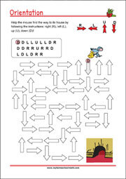 Worksheets for practicing cognitive skills (learning, thinking, problem-solving)