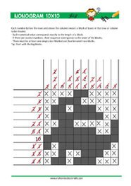 Free Nonogram Worksheets for Children