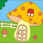 Online Puzzle - Mushroom House
