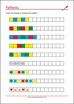 Pattern Recognition Worksheet