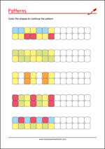 Pattern Recognition Worksheet
