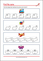 Worksheets To Improve Focus And Visual Attention
