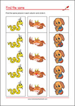 Worksheets To Improve Focus And Visual Attention