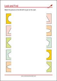 Visual Scanning Worksheet - Attention & Focus Practice 