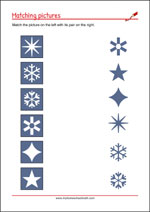 Match the Pairs - Worksheets To Improve Focus And Visual Attention